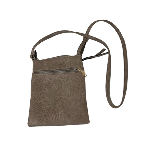 Taupe Crossbody Purse - Picture 2 of 3